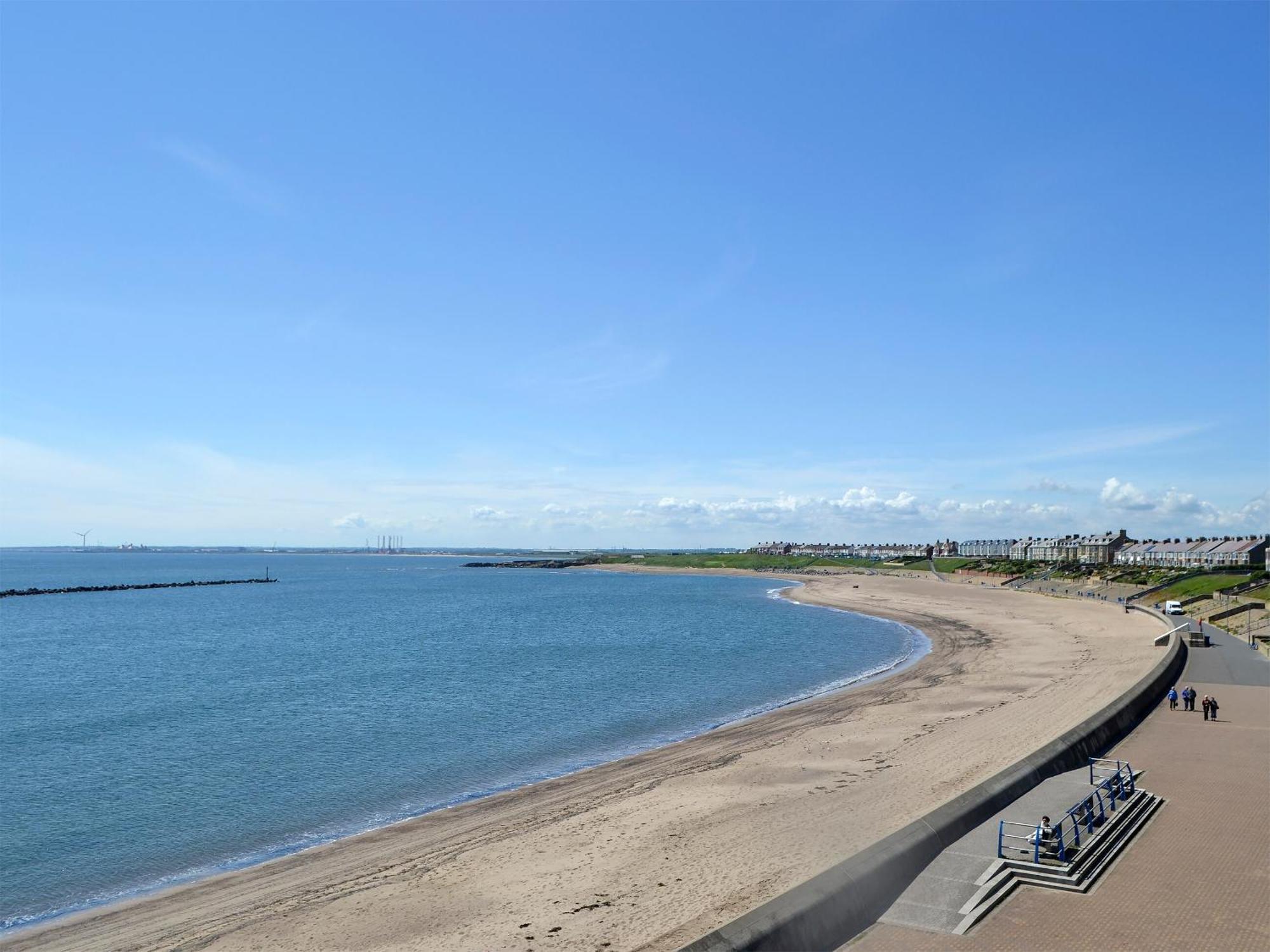 Bertys Beach View Woodhorn Eksteriør bilde
